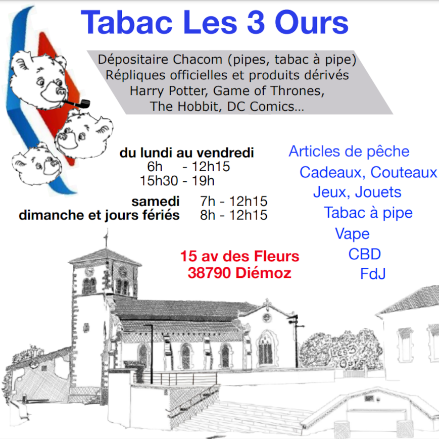 Sponsor: Tabac les 3 Ours