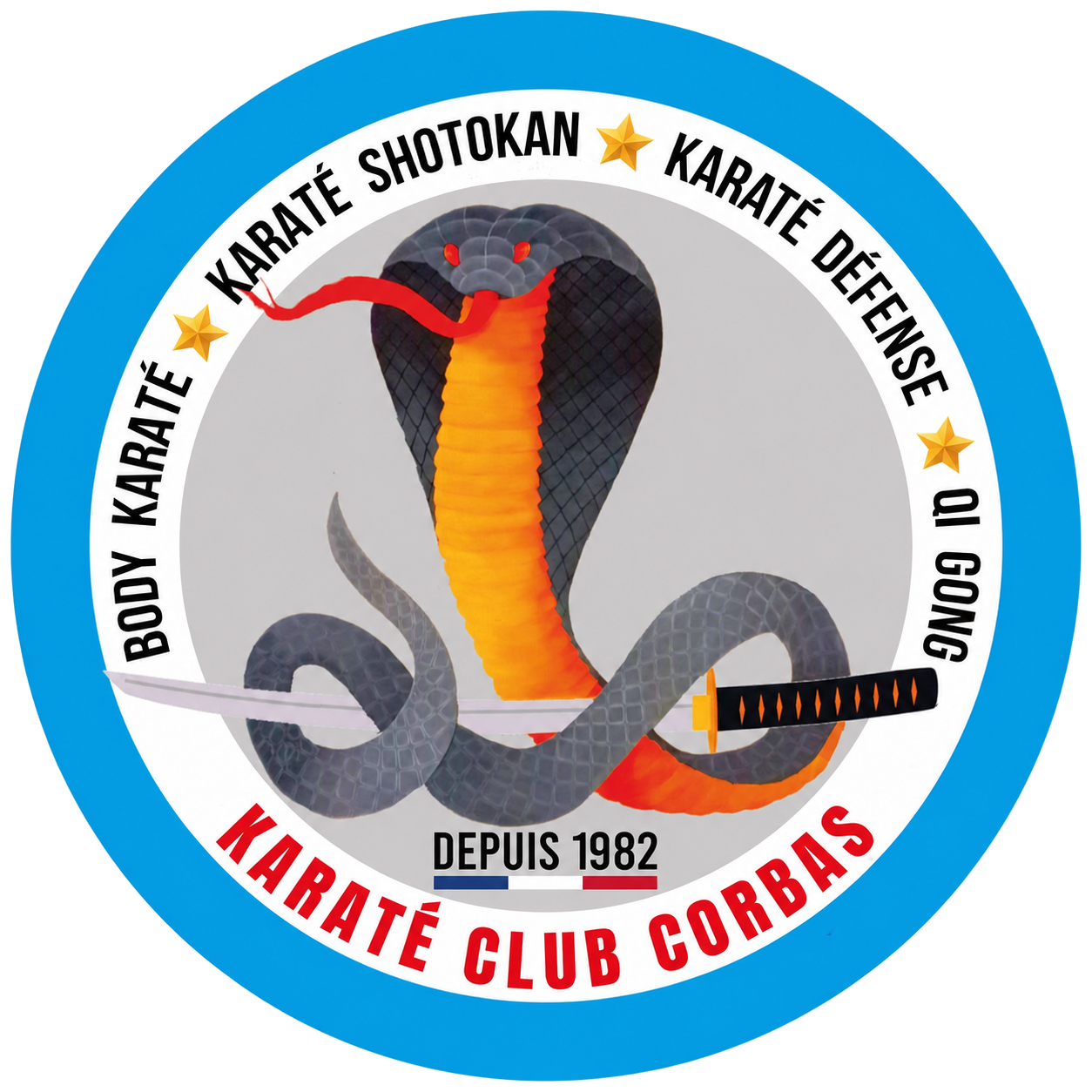 Karaté Club Corbas Logo